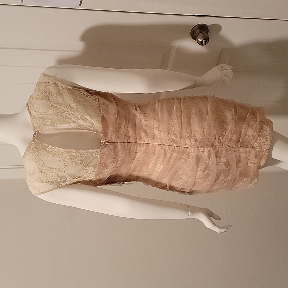 Beige Dress - Picture 2 of 3